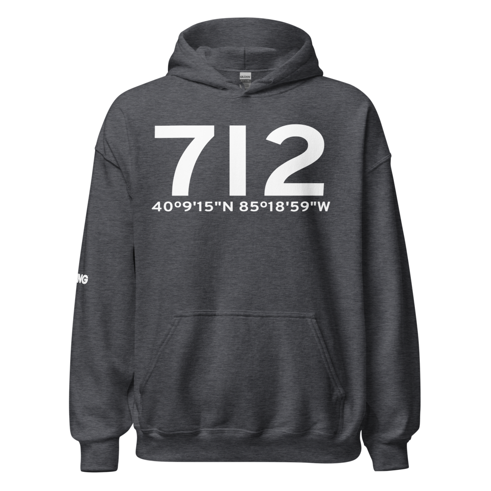 Muncie (7I2) Airport Hoodie Sweatshirt 