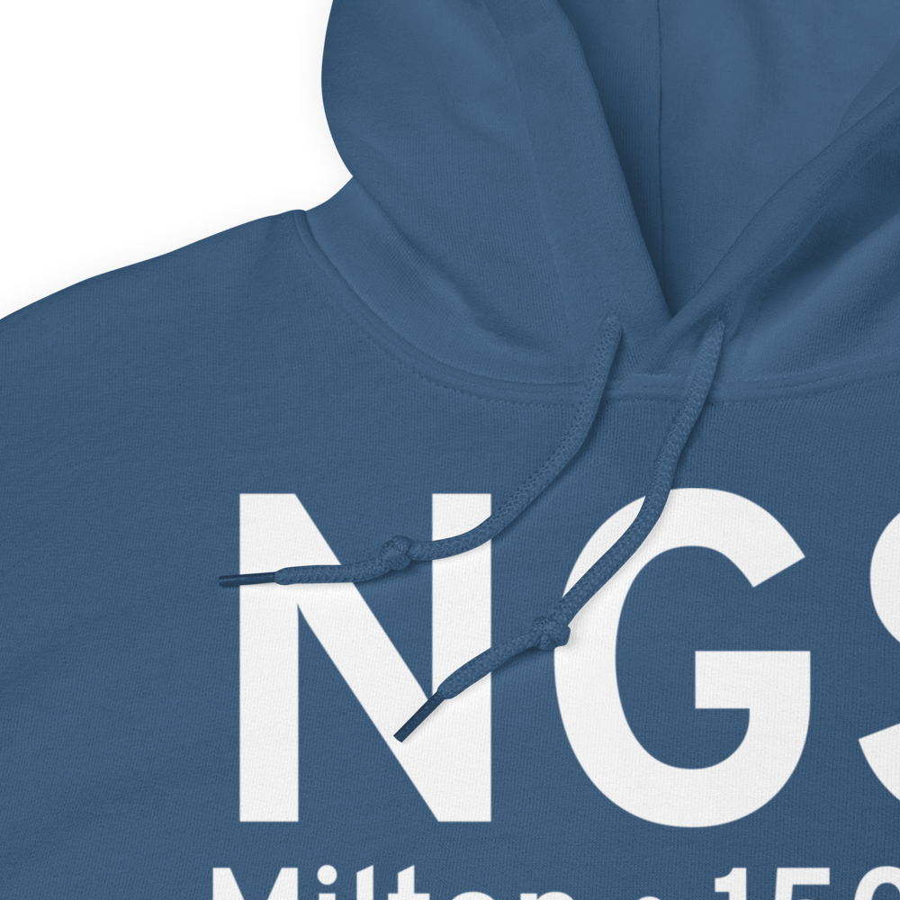Milton (KNGS) Airport Hoodie Sweatshirt 