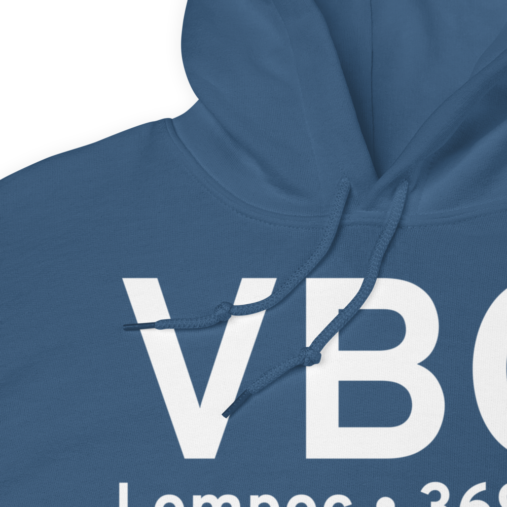 Lompoc (KVBG) Airport Hoodie Sweatshirt 
