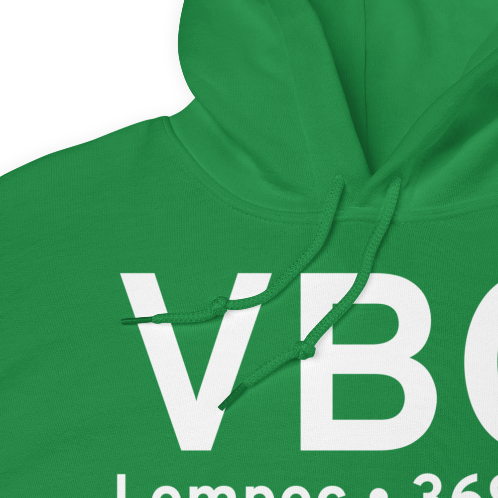 Lompoc (KVBG) Airport Hoodie Sweatshirt 