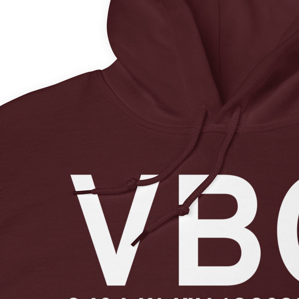 Lompoc (KVBG) Airport Hoodie Sweatshirt 