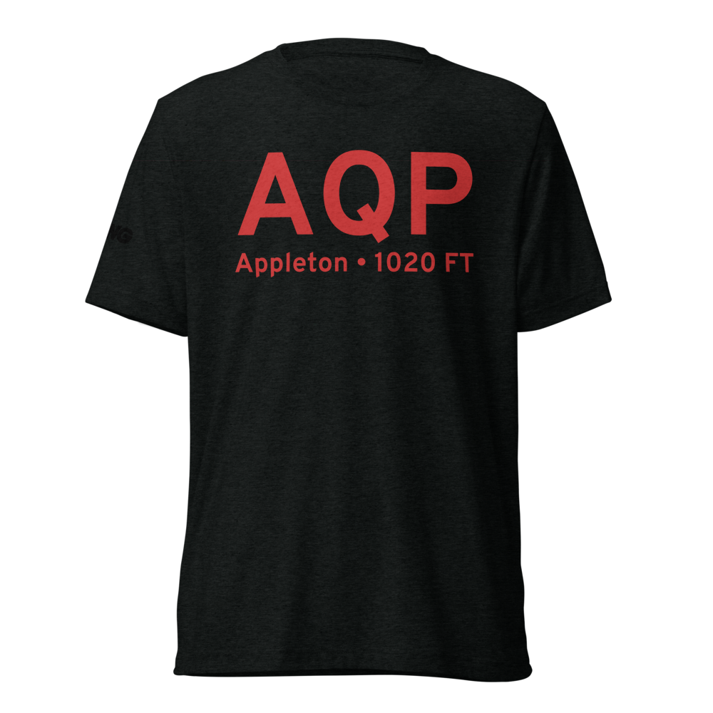 Appleton (KAQP) Airport Tri-blend T-Shirt 