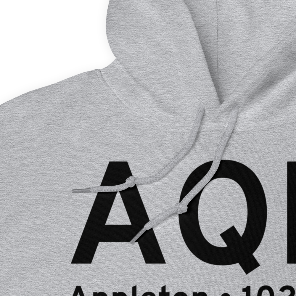 Appleton (KAQP) Airport Hoodie Sweatshirt 