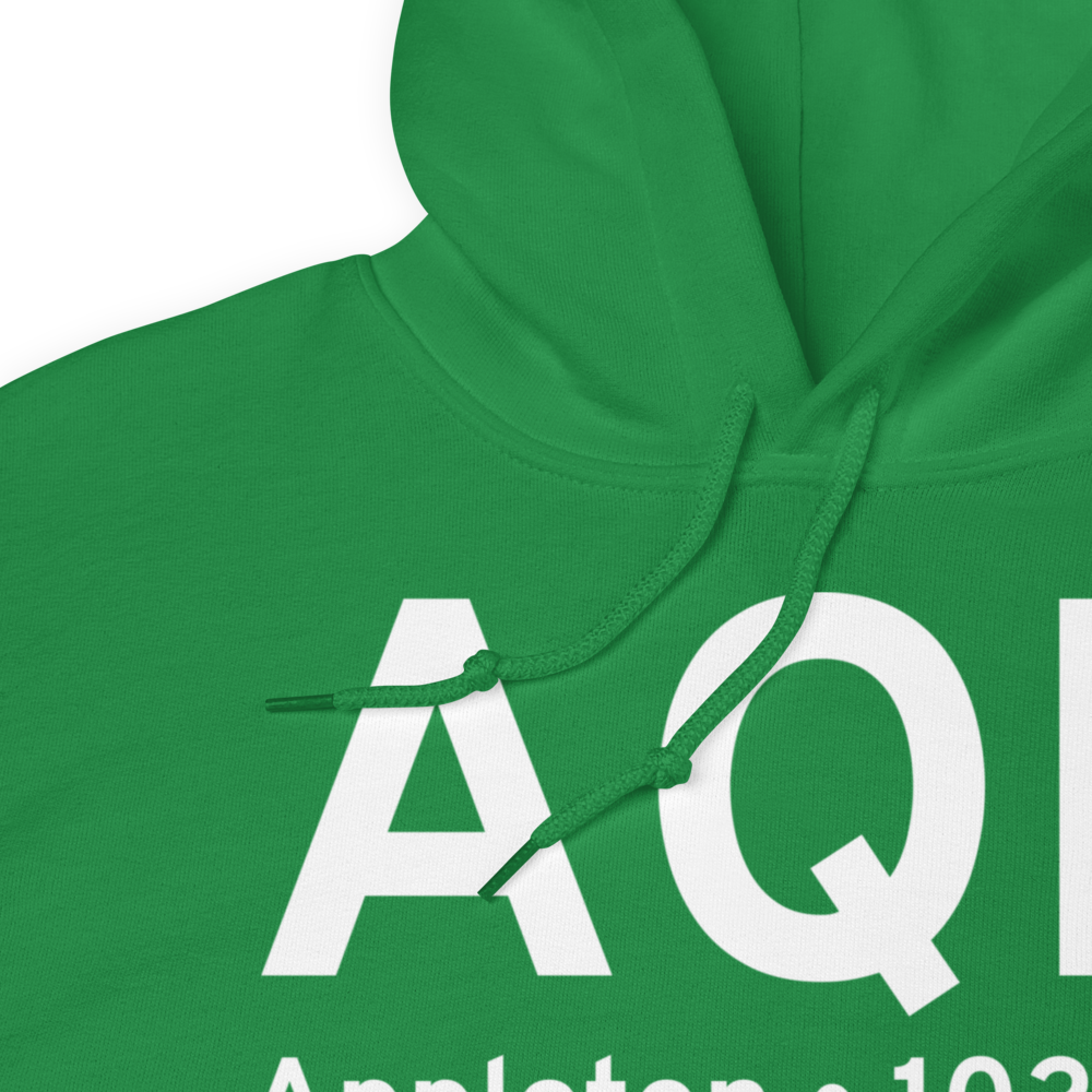 Appleton (KAQP) Airport Hoodie Sweatshirt 