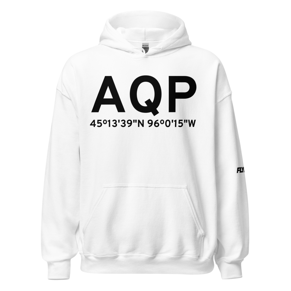 Appleton (KAQP) Airport Hoodie Sweatshirt 