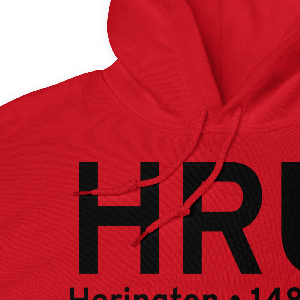 Herington (KHRU) Airport Hoodie Sweatshirt 
