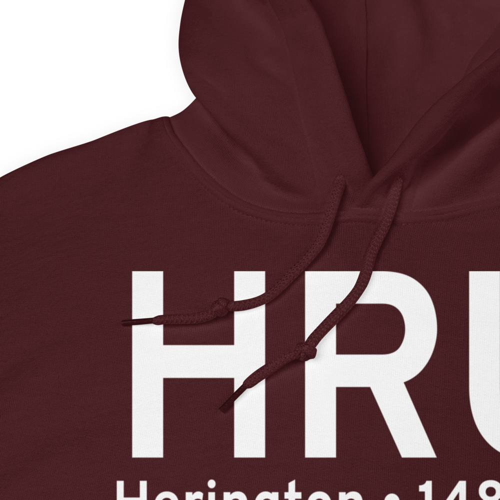 Herington (KHRU) Airport Hoodie Sweatshirt 
