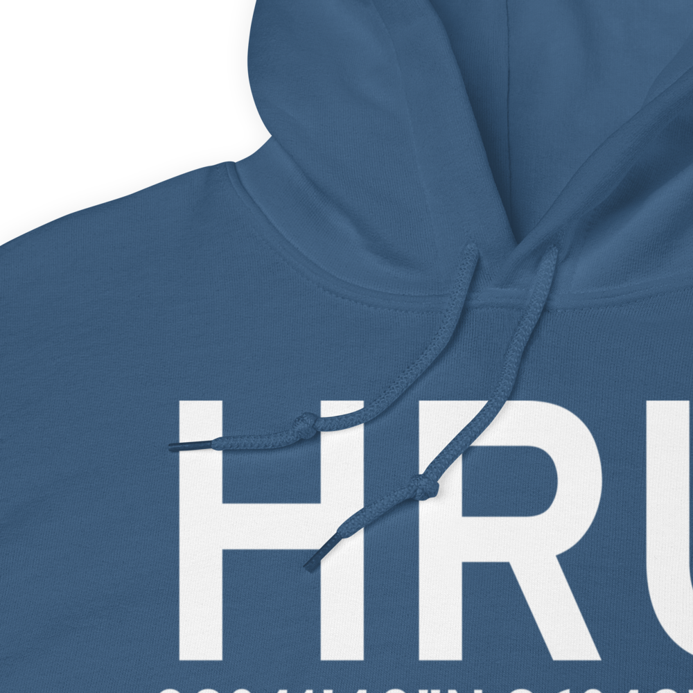 Herington (KHRU) Airport Hoodie Sweatshirt 