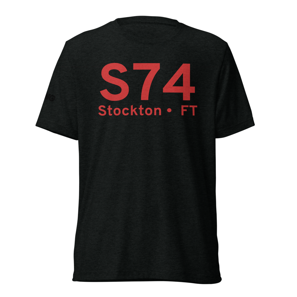Stockton (S74) Airport Tri-blend T-Shirt 