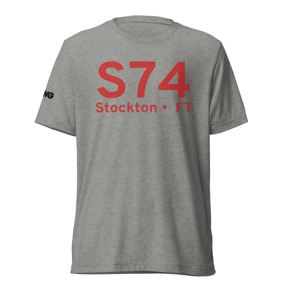 Stockton (S74) Airport Tri-blend T-Shirt 