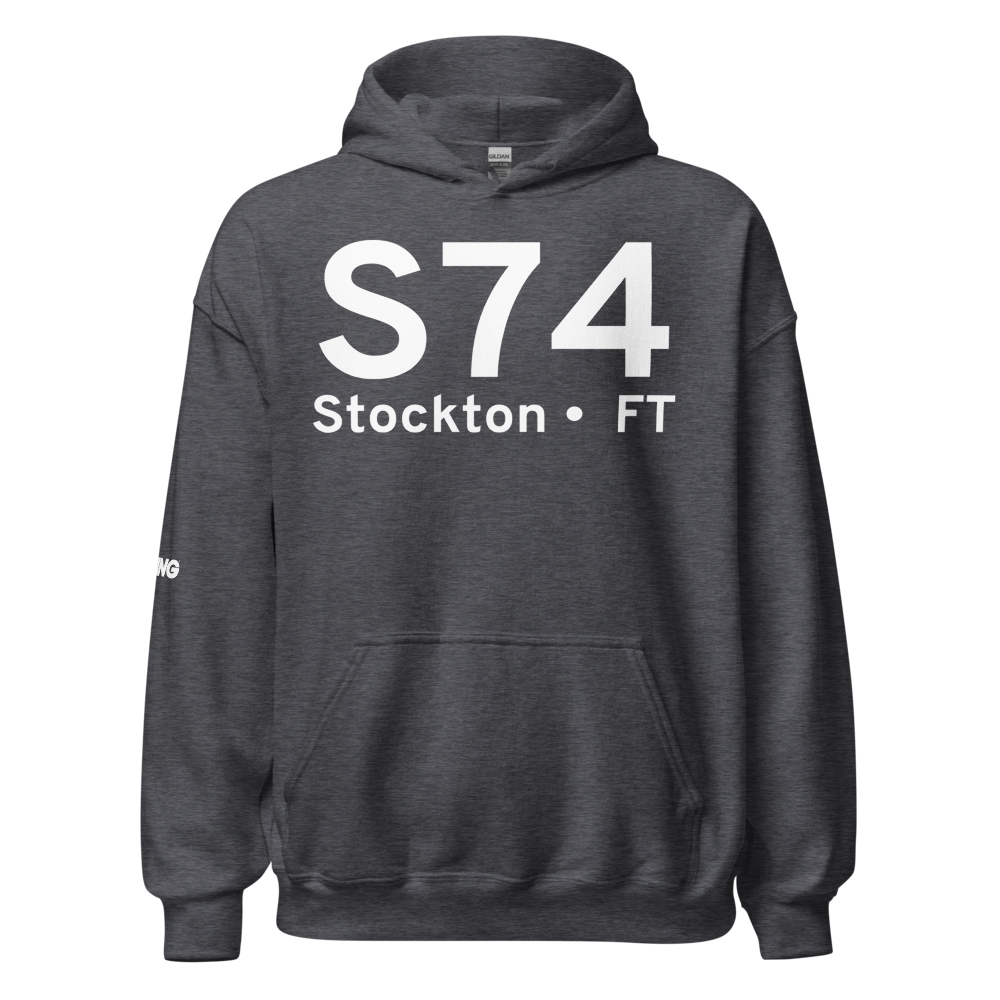 Stockton (S74) Airport Hoodie Sweatshirt 