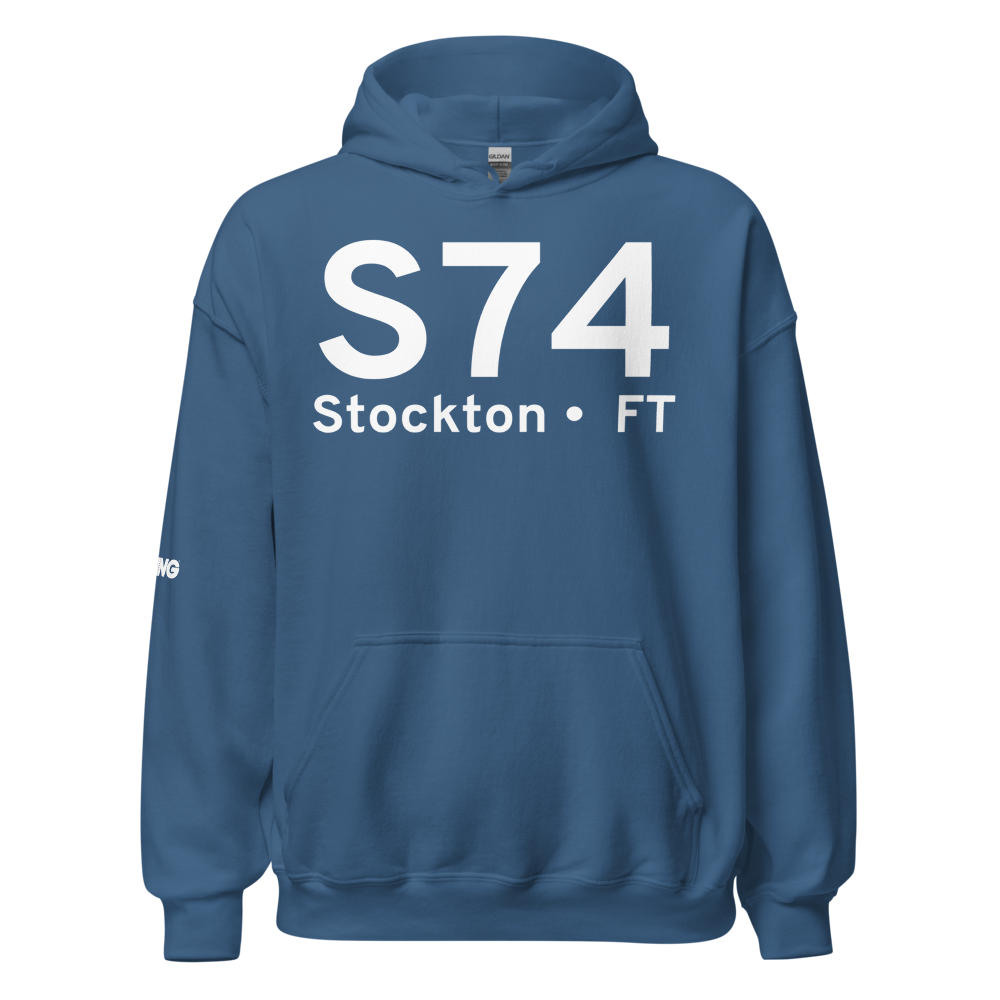 Stockton (S74) Airport Hoodie Sweatshirt 