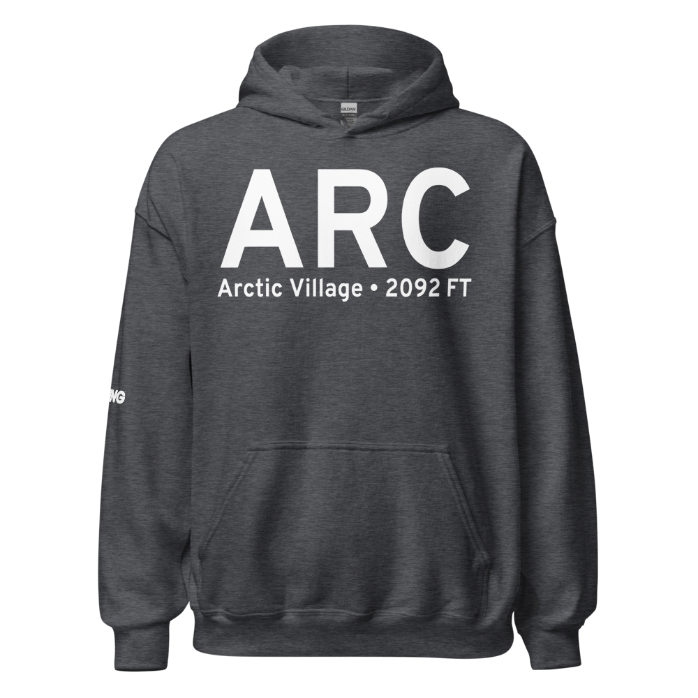 Arctic Village (PARC) Airport Hoodie Sweatshirt 