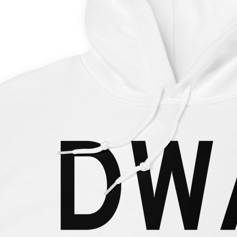 Davis/Woodland/Winters (KDWA) Airport Hoodie Sweatshirt 