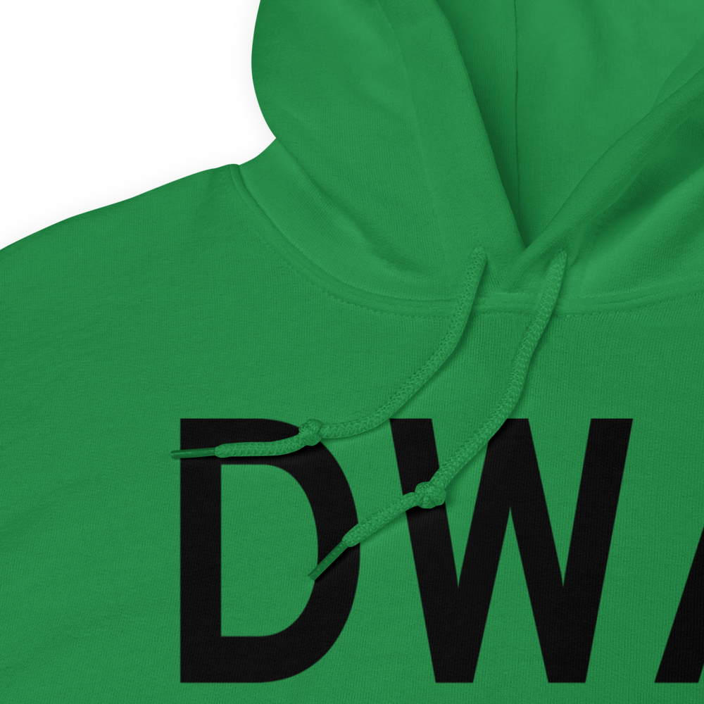 Davis/Woodland/Winters (KDWA) Airport Hoodie Sweatshirt 