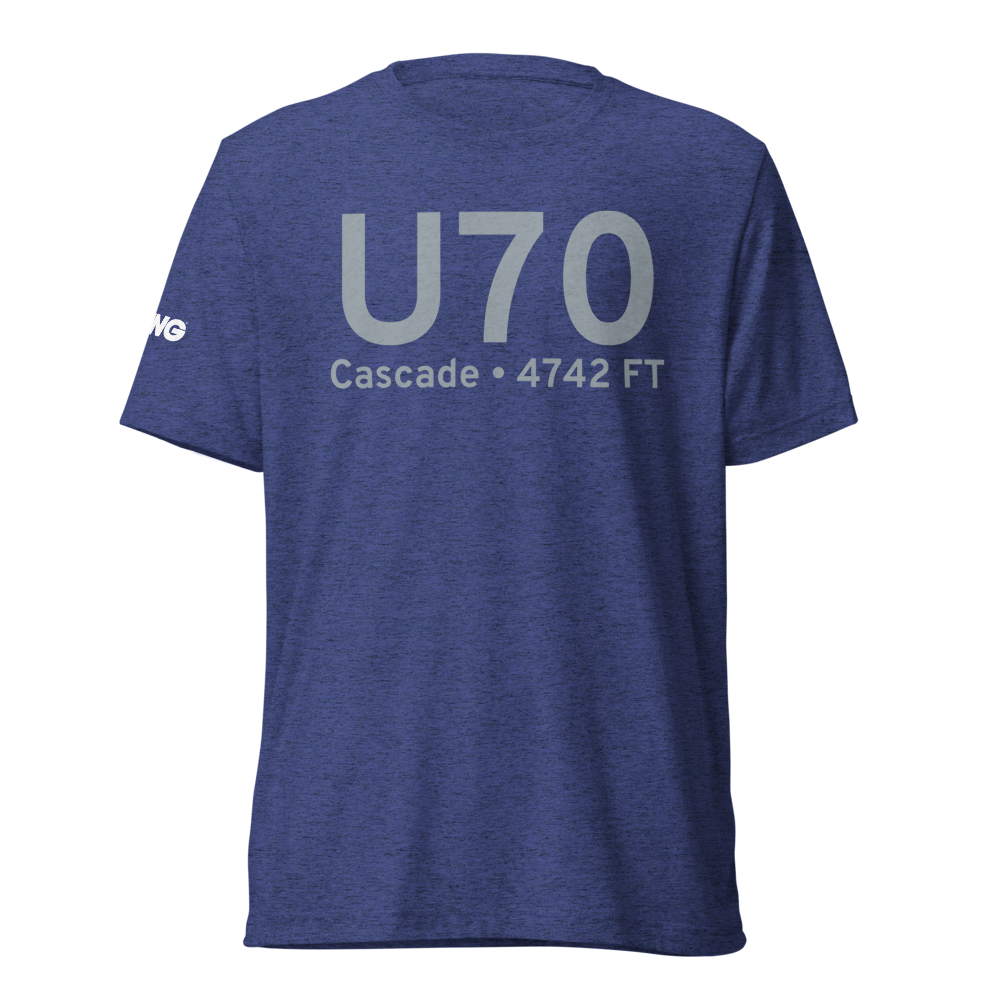 Cascade (KU70) Airport Tri-blend T-Shirt 