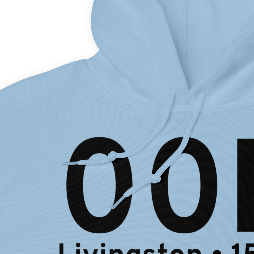 Livingston (K00R) Airport Hoodie Sweatshirt 