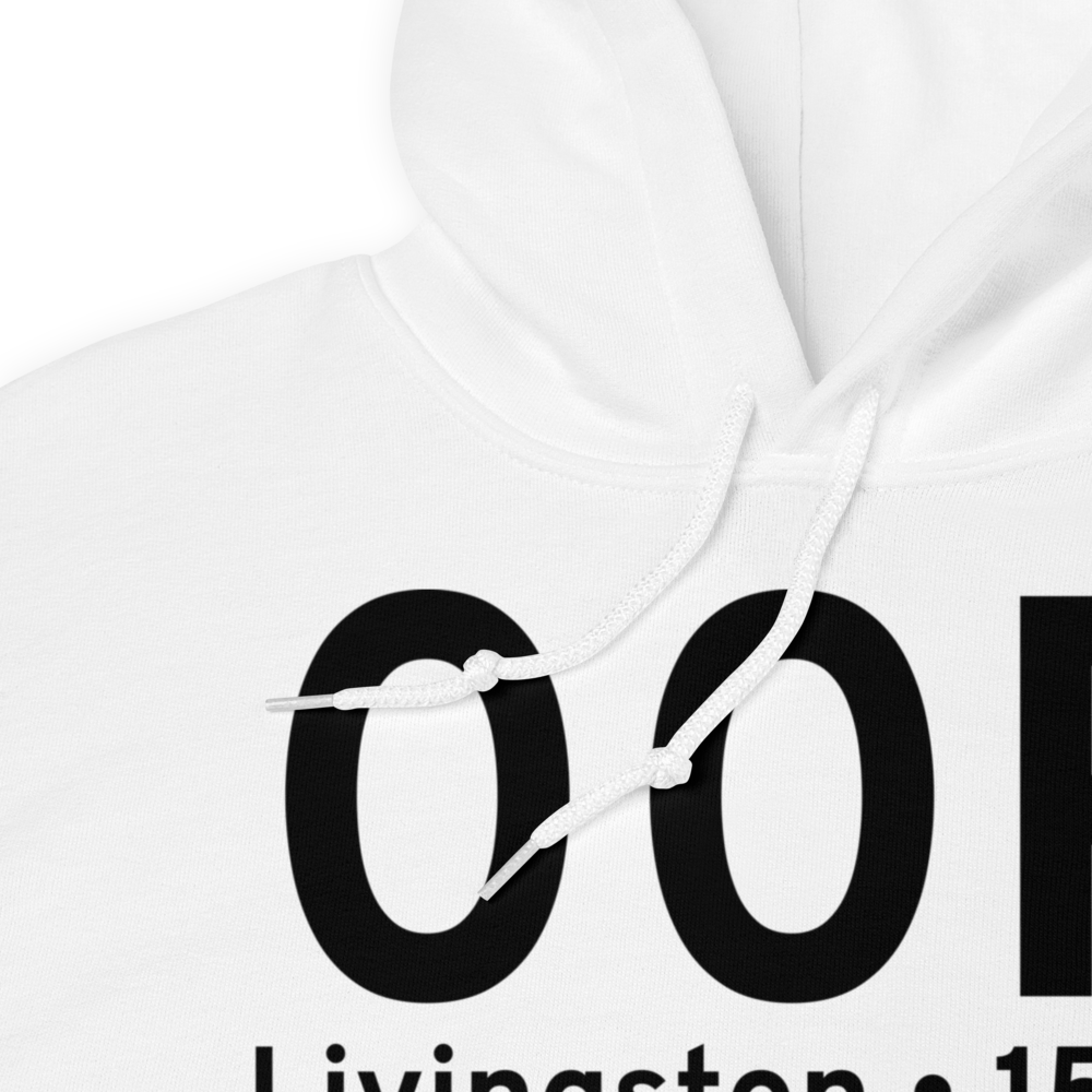 Livingston (K00R) Airport Hoodie Sweatshirt 