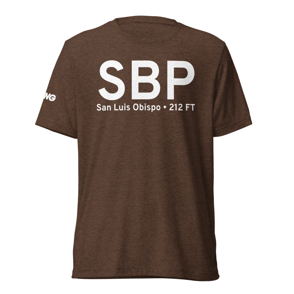 San Luis Obispo (KSBP) Airport Tri-blend T-Shirt 