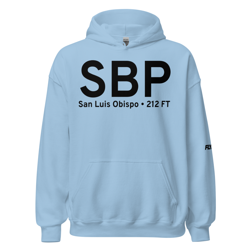 San Luis Obispo (KSBP) Airport Hoodie Sweatshirt 