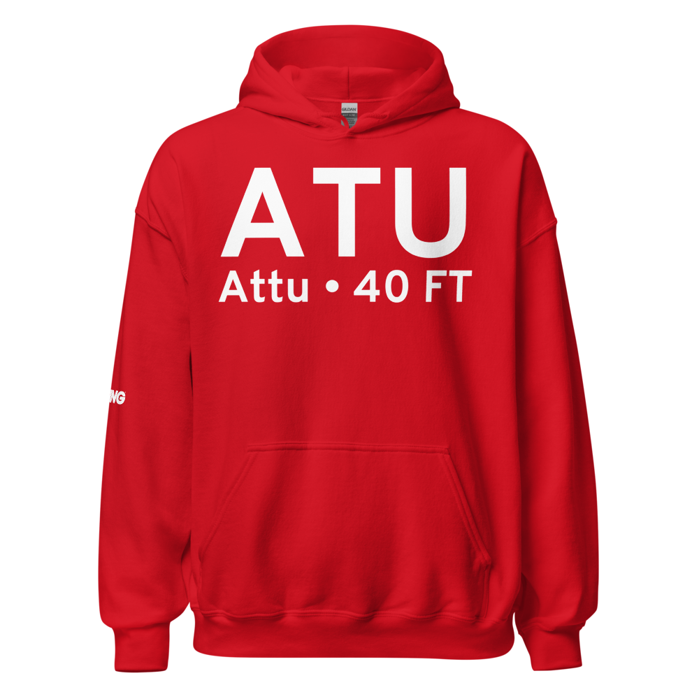 Attu (PAAT) Airport Hoodie Sweatshirt 