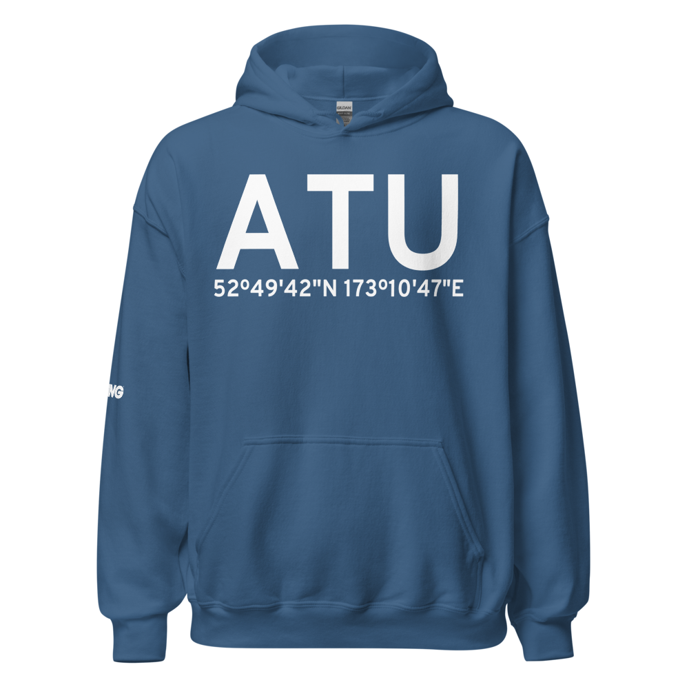 Attu (PAAT) Airport Hoodie Sweatshirt 