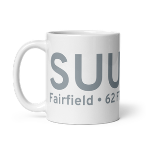 Fairfield (KSUU) Airport Mug