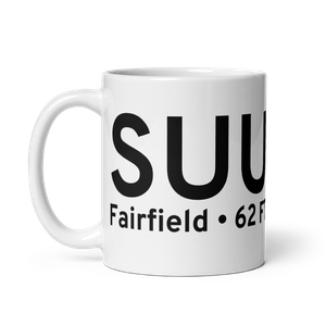 Fairfield (KSUU) Airport Mug