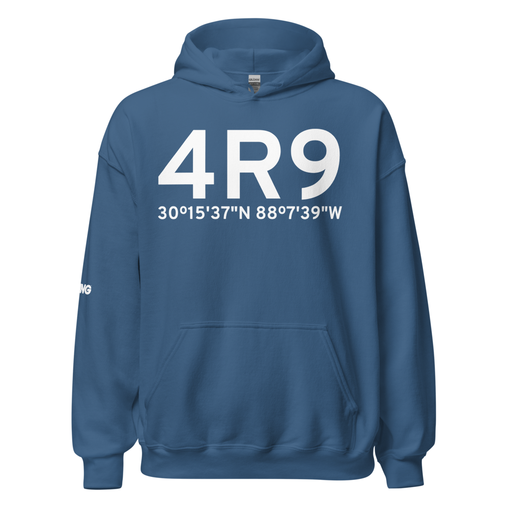 Dauphin Island (K4R9) Airport Hoodie Sweatshirt 
