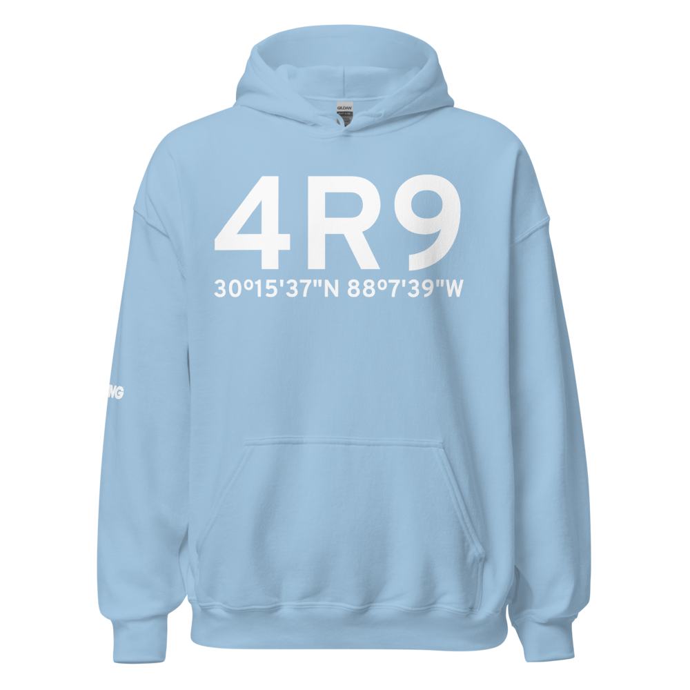 Dauphin Island (K4R9) Airport Hoodie Sweatshirt 