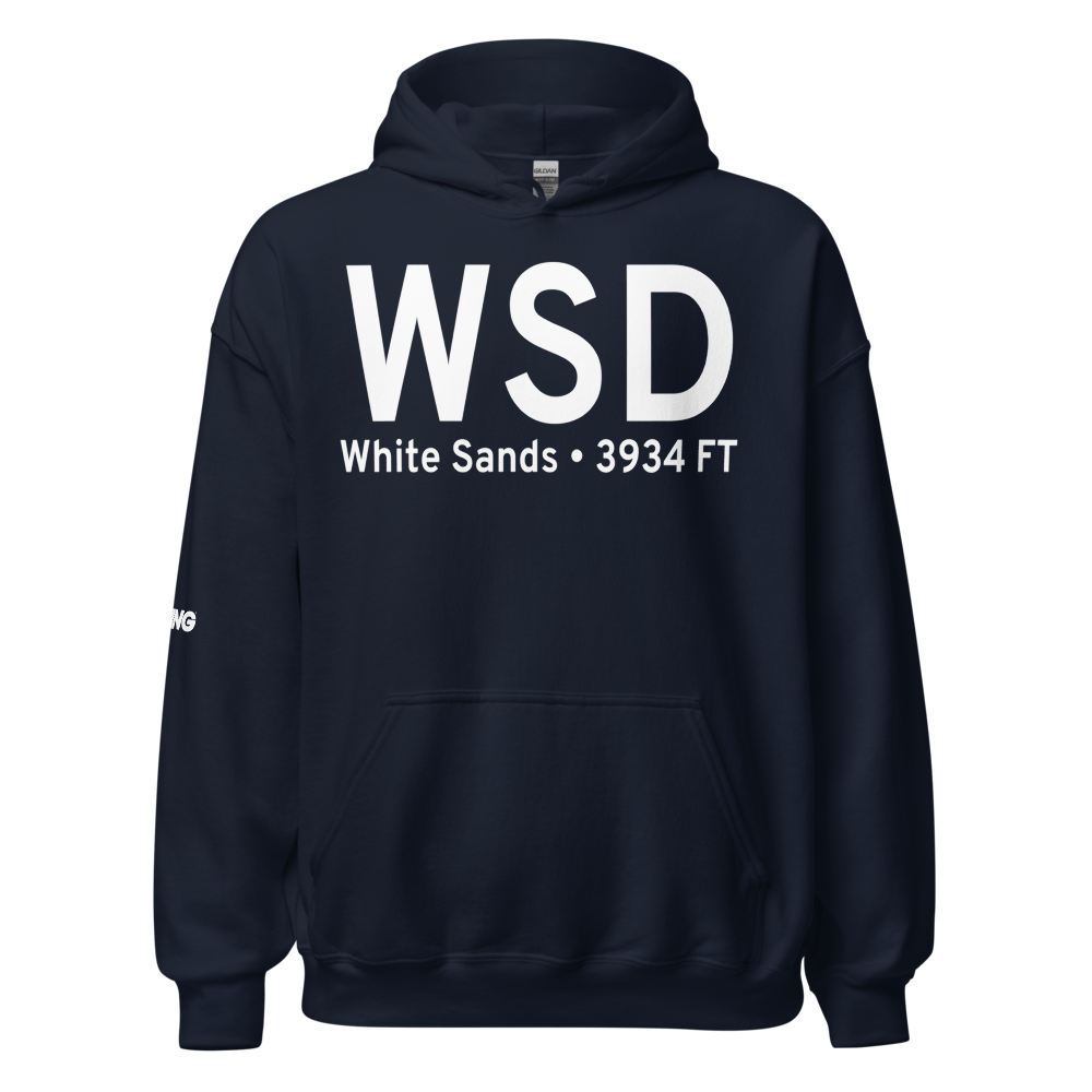 White Sands (KWSD) Airport Hoodie Sweatshirt 