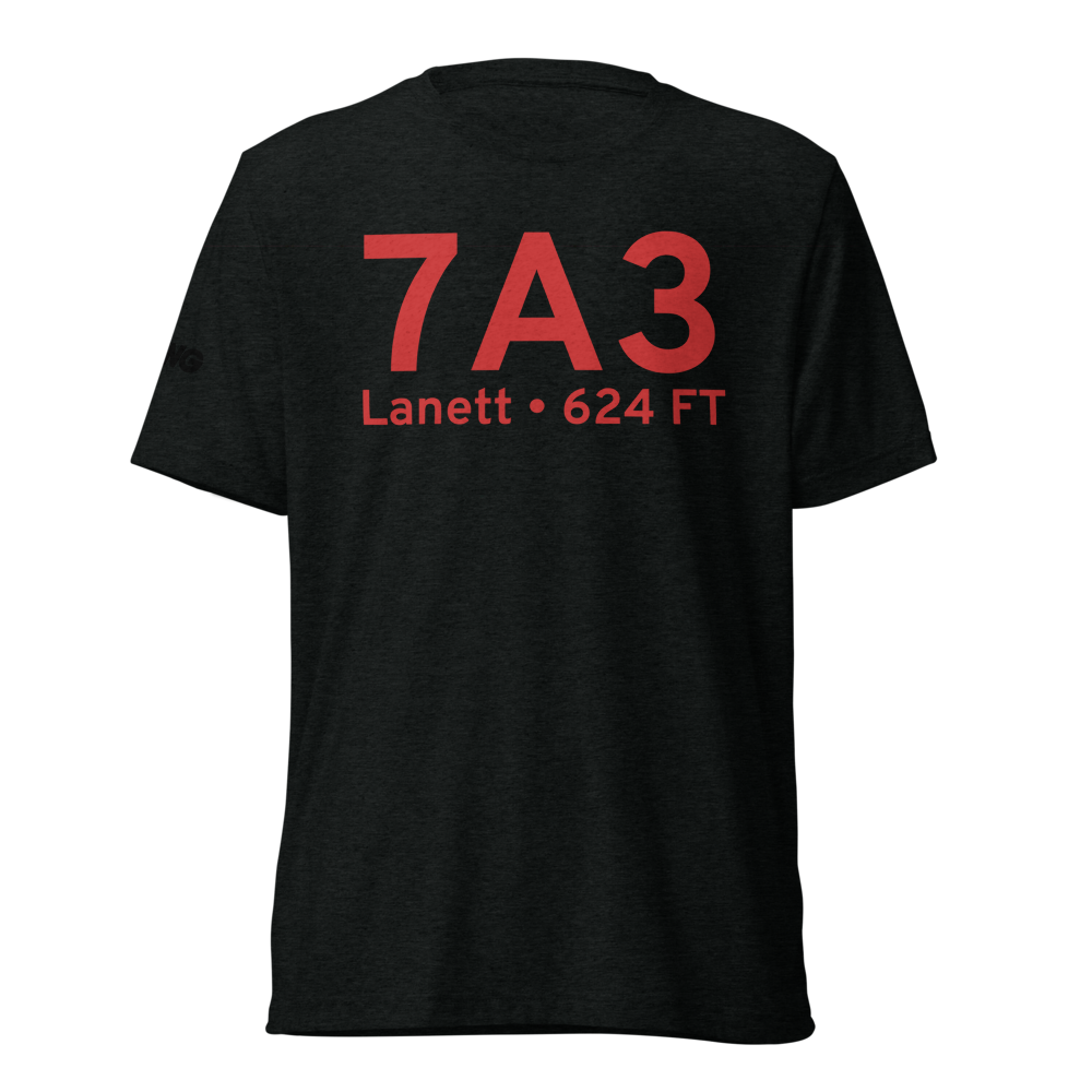 Lanett (K7A3) Airport Tri-blend T-Shirt 