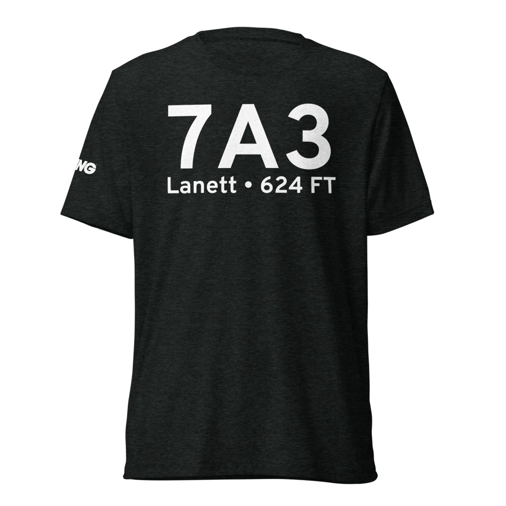 Lanett (K7A3) Airport Tri-blend T-Shirt 