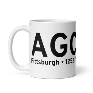 Pittsburgh (KAGC) Airport Mug