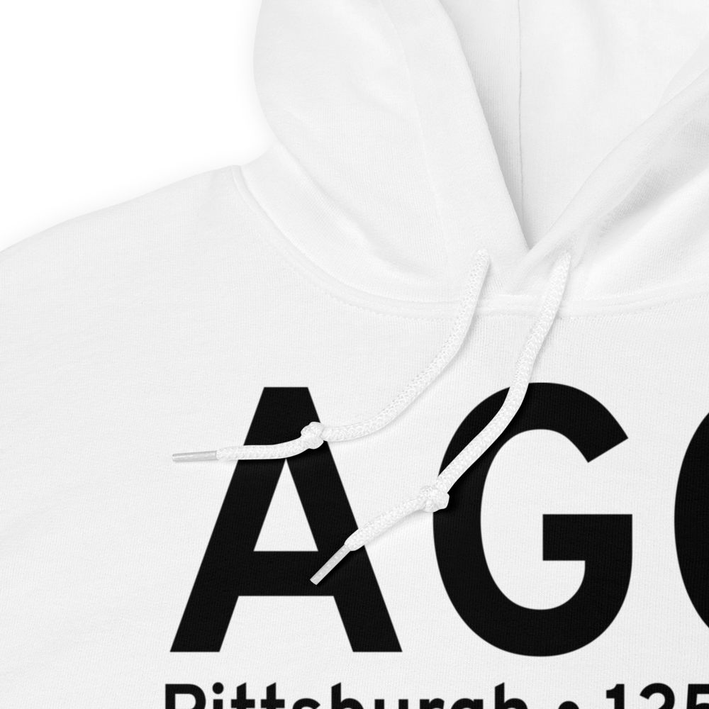 Pittsburgh (KAGC) Airport Hoodie Sweatshirt 