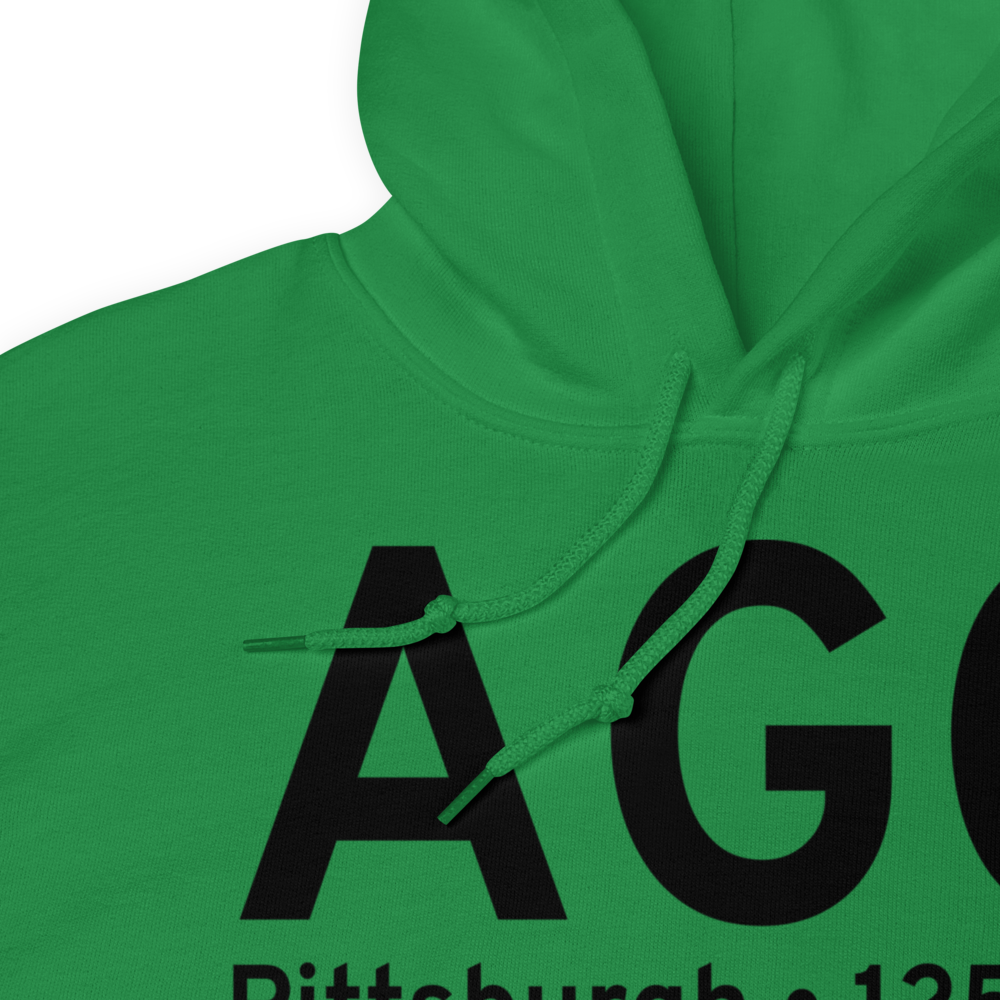 Pittsburgh (KAGC) Airport Hoodie Sweatshirt 