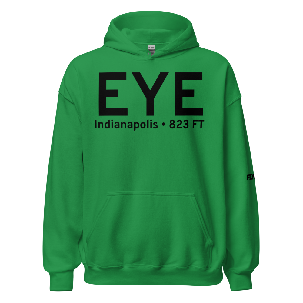 Indianapolis (KEYE) Airport Hoodie Sweatshirt 