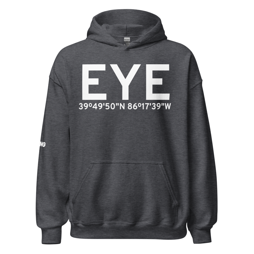 Indianapolis (KEYE) Airport Hoodie Sweatshirt 