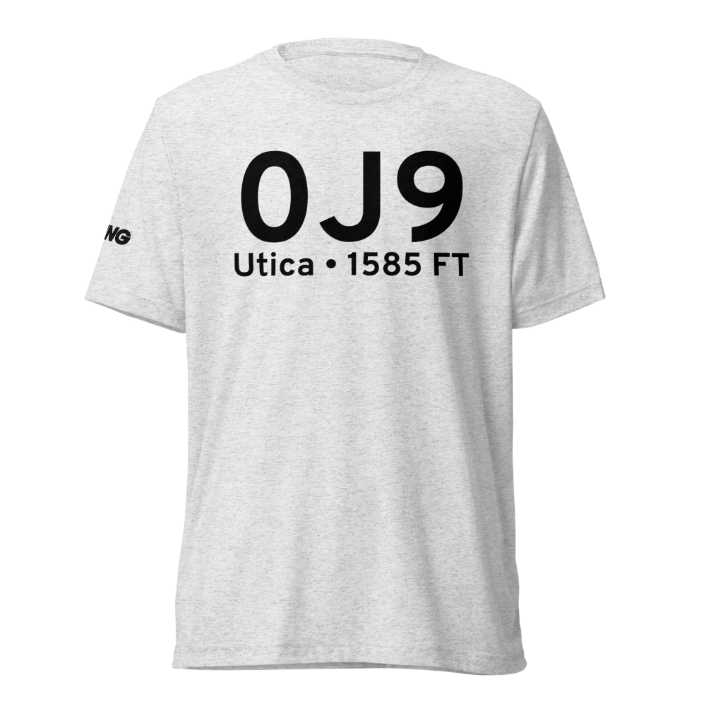 Utica (K0J9) Airport Tri-blend T-Shirt 