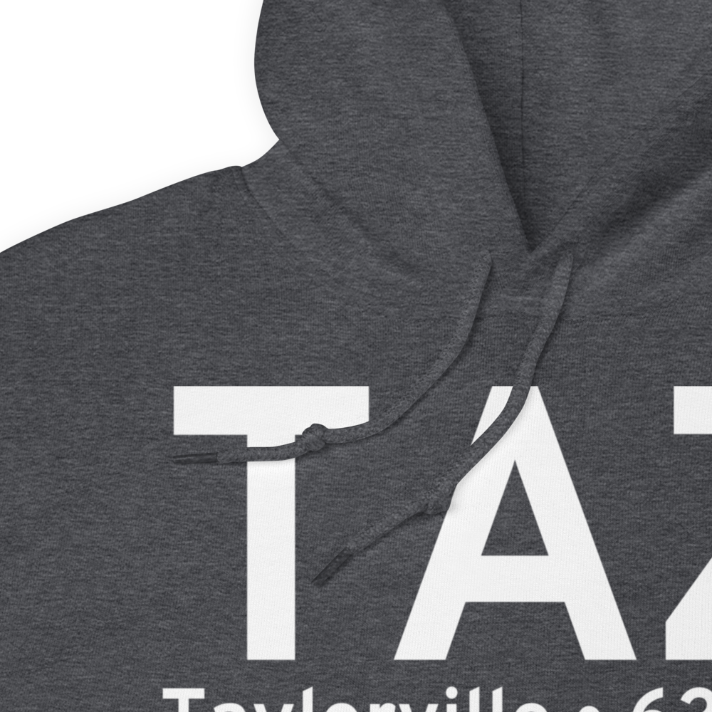Taylorville (KTAZ) Airport Hoodie Sweatshirt 