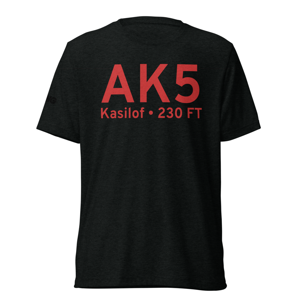 Kasilof (AK5) Airport Tri-blend T-Shirt 