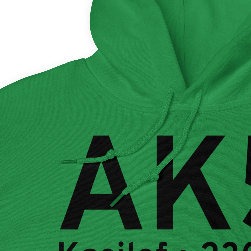 Kasilof (AK5) Airport Hoodie Sweatshirt 
