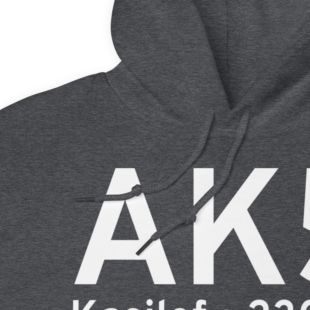 Kasilof (AK5) Airport Hoodie Sweatshirt 