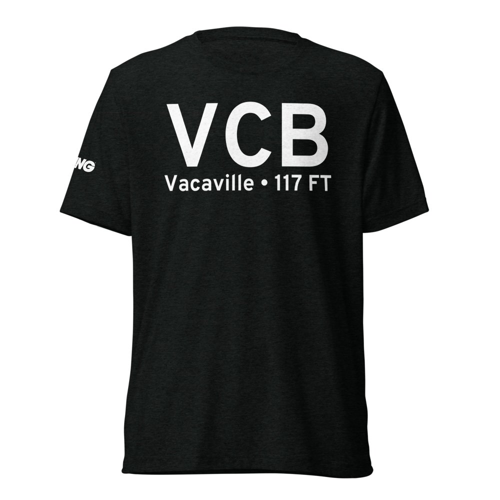 Vacaville (KVCB) Airport Tri-blend T-Shirt 