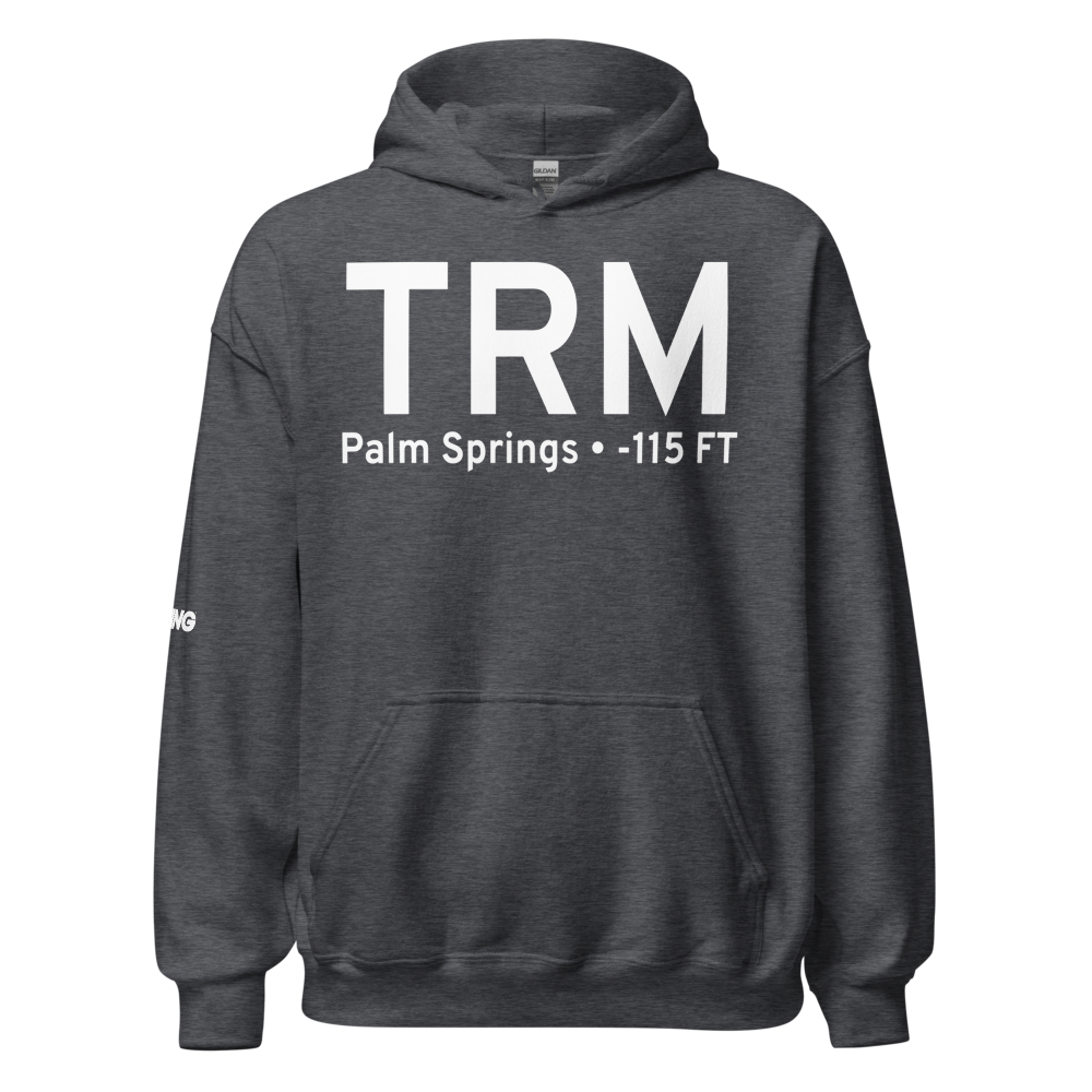 Palm Springs (KTRM) Airport Hoodie Sweatshirt 