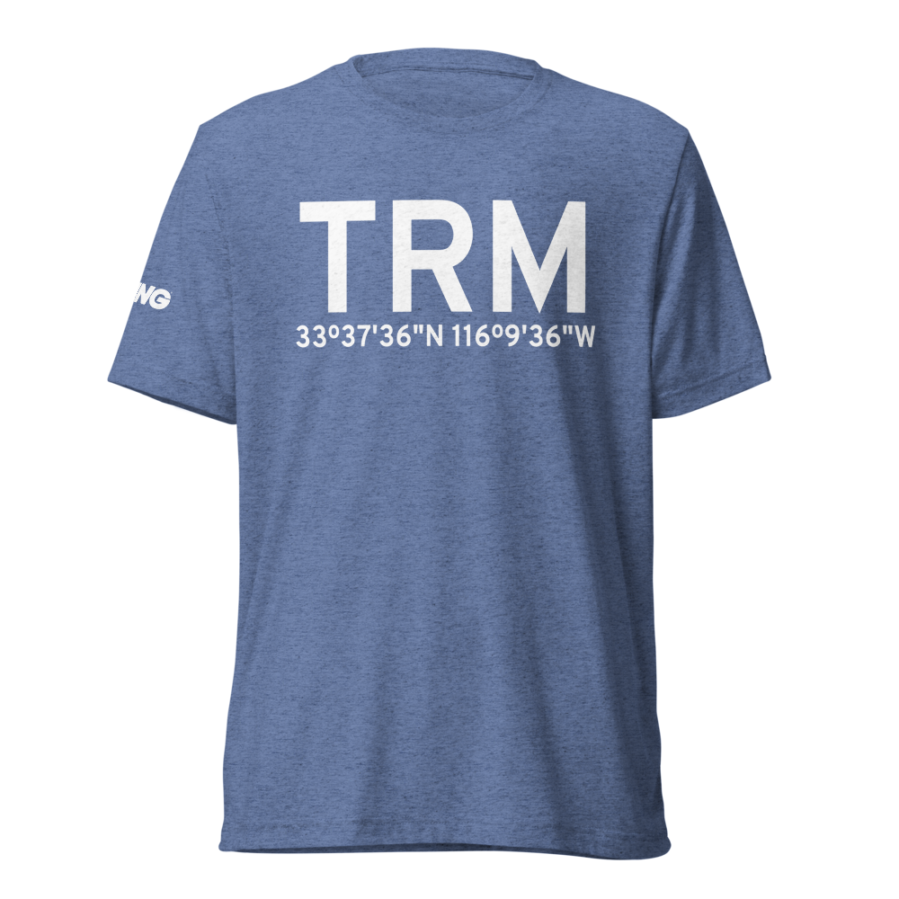Palm Springs (KTRM) Airport Tri-blend T-Shirt 