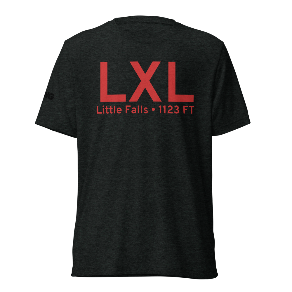 Little Falls (KLXL) Airport Tri-blend T-Shirt 