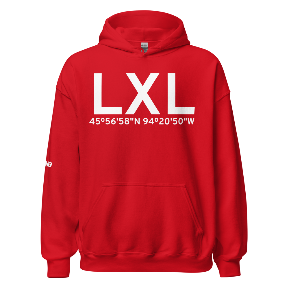 Little Falls (KLXL) Airport Hoodie Sweatshirt 