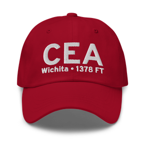 Wichita (KCEA) Airport Hat