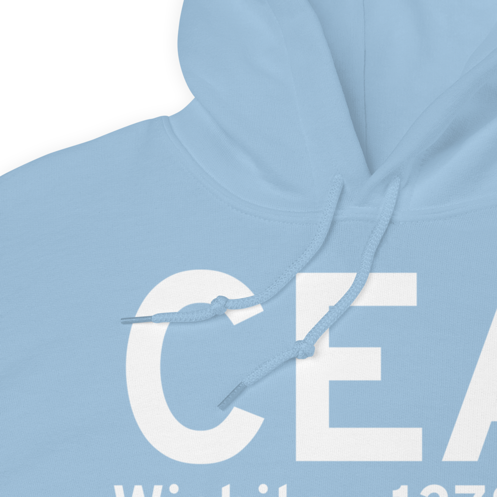 Wichita (KCEA) Airport Hoodie Sweatshirt 